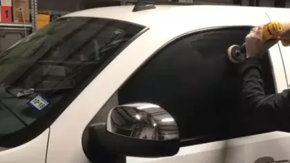 how to remove scratches from window tint